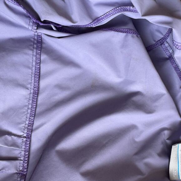 COLUMBIA Girl's Purple Rain Jacket Good Condition - Picture 7 of 10